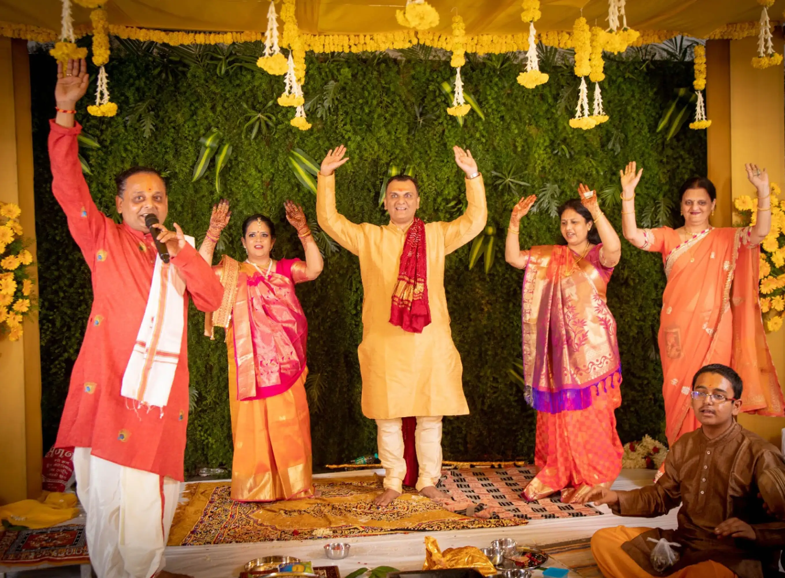 Viraj Thread ceremony